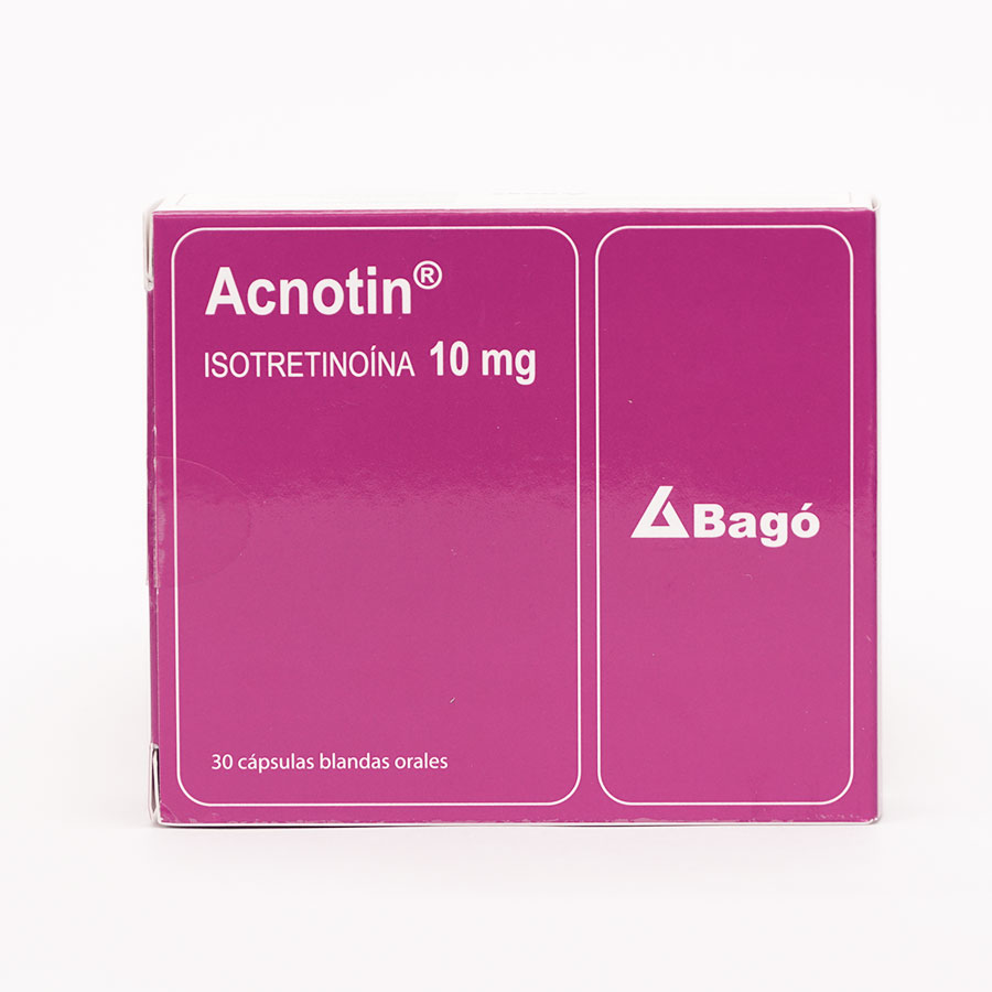 Imagen para ACNOTIN 10 mg x 30 Cápsulas Blandas de Cruz Azul